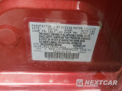 Zdjęcie 12 z 12 samochodu: 2016 NISSAN VERSA NOTE S VIN:3N1CE2CP2GL391039 - miniatura