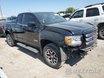 Czwarte zdjęcie samochodu z boku: 2017 GMC CANYON SLE VIN:1GTH6CEN9H1261429 - miniatura