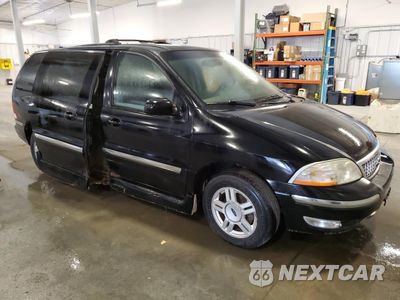 Czwarte zdjęcie samochodu z boku: 2001 FORD WINDSTAR SE VIN:2FMZA52451BB46021 - miniatura