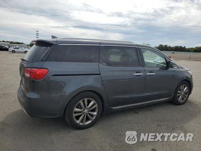 Trzecie zdjęcie samochodu z tyłu: 2018 KIA SEDONA SXL VIN:KNDME5C18J6380742 - miniatura