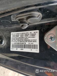 Zdjęcie 12 z 14 samochodu: 2003 HONDA ELEMENT EX VIN:5J6YH28573L045778 - miniatura