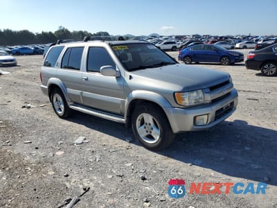 Czwarte zdjęcie samochodu z boku: 2001 INFINITI QX4 VIN:JNRDR09Y51W222175 - miniatura