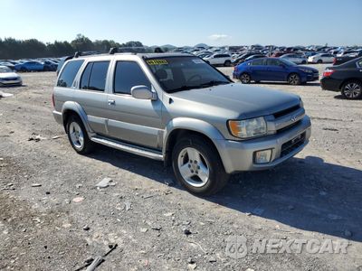 Czwarte zdjęcie samochodu z boku: 2001 INFINITI QX4 VIN:JNRDR09Y51W222175 - miniatura