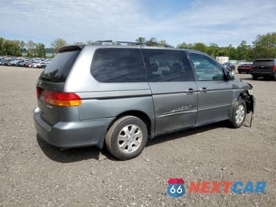 Trzecie zdjęcie samochodu z tyłu: 2002 HONDA ODYSSEY EXL VIN:2HKRL18092H511642 - miniatura