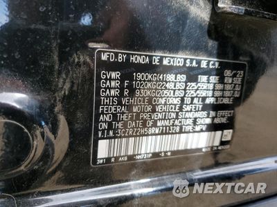 Zdjęcie 13 z 16 samochodu: 2024 HONDA HR-V SPORT VIN:3CZRZ2H58RM711328 - miniatura
