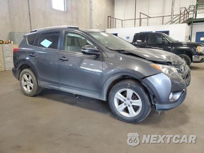 Czwarte zdjęcie samochodu z boku: 2014 TOYOTA RAV4 XLE VIN:JTMRFREV7ED071744 - miniatura