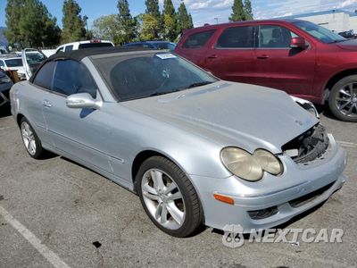 Czwarte zdjęcie samochodu z boku: 2007 MERCEDES-BENZ CLK 350 VIN:WDBTK56F97F221229 - miniatura