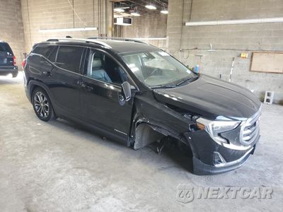 Czwarte zdjęcie samochodu z boku: 2019 GMC TERRAIN SLT VIN:3GKALVEX4KL155885 - miniatura