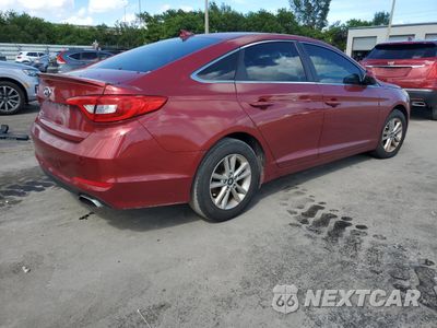 Trzecie zdjęcie samochodu z tyłu: 2015 HYUNDAI SONATA SE VIN:5NPE24AF6FH211306 - miniatura