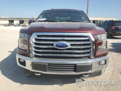 Piąte zdjęcie samochodu w środku: 2017 FORD F150 SUPERCREW VIN:1FTEW1EF4HFA65644 - miniatura