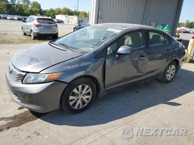 2012 HONDA CIVIC LX 19XFB2F51CE085963 - główne zdjęcie licytacji z USA - miniatura