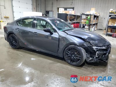 Czwarte zdjęcie samochodu z boku: 2024 LEXUS IS 500 F SPORT VIN:JTHAP1D2XR5006078 - miniatura