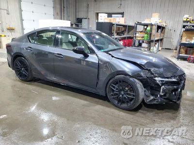 Czwarte zdjęcie samochodu z boku: 2024 LEXUS IS 500 F SPORT VIN:JTHAP1D2XR5006078 - miniatura