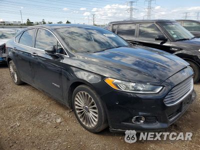 Czwarte zdjęcie samochodu z boku: 2014 FORD FUSION TITANIUM HEV VIN:3FA6P0RU5ER191035 - miniatura