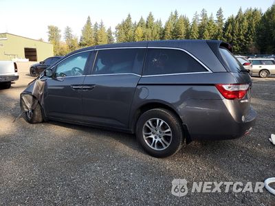 Drugie zdjęcie samochodu z przodu: 2013 HONDA ODYSSEY EX VIN:5FNRL5H41DB019327 - miniatura