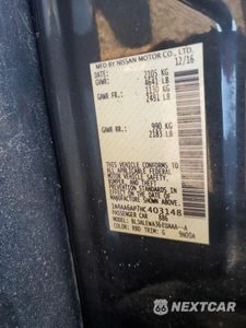 Zdjęcie 12 z 12 samochodu: 2017 NISSAN MAXIMA 3.5S VIN:1N4AA6AP7HC403148 - miniatura