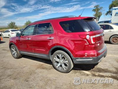 Drugie zdjęcie samochodu z przodu: 2018 FORD EXPLORER VIN:1FM5K8HT4JGA42396 - miniatura