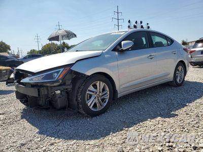 2019 HYUNDAI ELANTRA SEL 5NPD84LF3KH490411 - główne zdjęcie licytacji z USA - miniatura