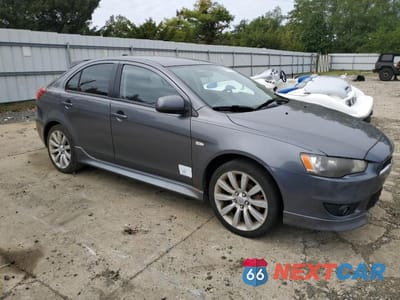 Czwarte zdjęcie samochodu z boku: 2010 MITSUBISHI LANCER GTS VIN:JA32X8HW2AU012901 - miniatura