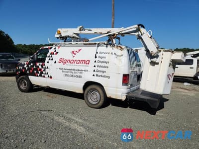 Drugie zdjęcie samochodu z przodu: 2008 FORD ECONOLINE E350 SUPER DUTY VAN VIN:1FTSE34L28DB41060 - miniatura