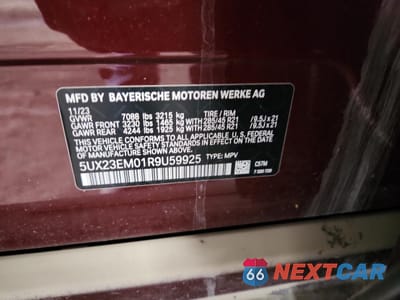 Zdjęcie 14 z 14 samochodu: 2024 BMW X7 XDRIVE40I VIN:5UX23EM01R9U59925 - miniatura