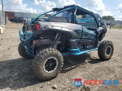 Trzecie zdjęcie samochodu z tyłu: 2024 KAWASAKI KRF 1000 B - DUNE BUGGY VIN:JKARFCB10RB505366 - miniatura