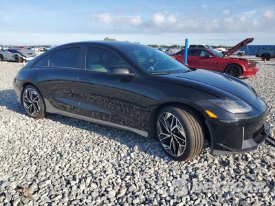 Czwarte zdjęcie samochodu z boku: 2023 HYUNDAI IONIQ 6 SEL VIN:KMHM34AA6PA046147 - miniatura