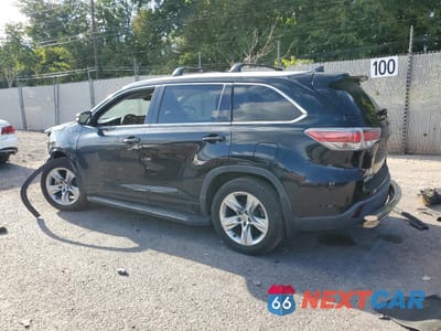 Drugie zdjęcie samochodu z przodu: 2015 TOYOTA HIGHLANDER LIMITED VIN:5TDDKRFH0FS101199 - miniatura