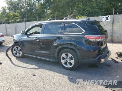 Drugie zdjęcie samochodu z przodu: 2015 TOYOTA HIGHLANDER LIMITED VIN:5TDDKRFH0FS101199 - miniatura