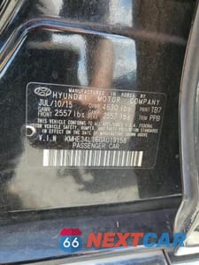 Zdjęcie 12 z 12 samochodu: 2016 HYUNDAI SONATA HYBRID VIN:KMHE34L16GA019158 - miniatura