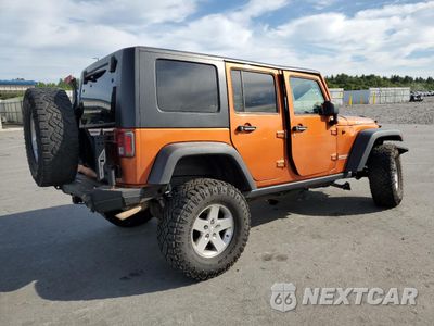 Trzecie zdjęcie samochodu z tyłu: 2010 JEEP WRANGLER UNLIMITED RUBICON VIN:1J4BA6H12AL192005 - miniatura