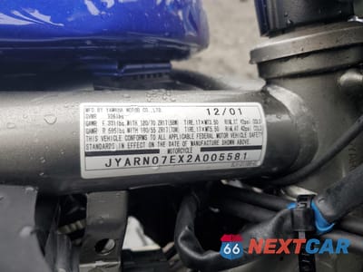 Zdjęcie 9 z 10 samochodu: 2002 YAMAHA FZS10 VIN:JYARN07EX2A005581 - miniatura