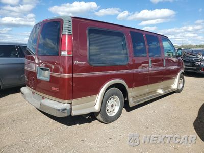 Trzecie zdjęcie samochodu z tyłu: 2002 GMC SAVANA RV G1500 VIN:1GDFG15R921149437 - miniatura