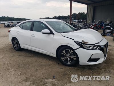 Czwarte zdjęcie samochodu z boku: 2021 NISSAN SENTRA SV VIN:3N1AB8CV2MY268051 - miniatura