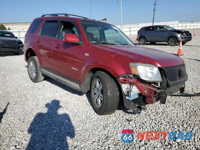 Czwarte zdjęcie samochodu z boku: 2008 MERCURY MARINER PREMIER VIN:4M2CU97128KJ45782 - miniatura