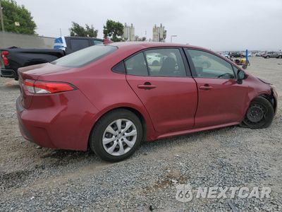 Trzecie zdjęcie samochodu z tyłu: 2022 TOYOTA COROLLA LE VIN:JTDEPMAE7NJ218652 - miniatura