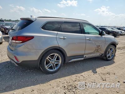 Trzecie zdjęcie samochodu z tyłu: 2017 HYUNDAI SANTA FE SE ULTIMATE VIN:KM8SRDHF4HU190772 - miniatura