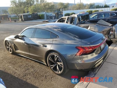 Drugie zdjęcie samochodu z przodu: 2023 AUDI E-TRON GT PRESTIGE VIN:WAUEJBFW2P7007931 - miniatura