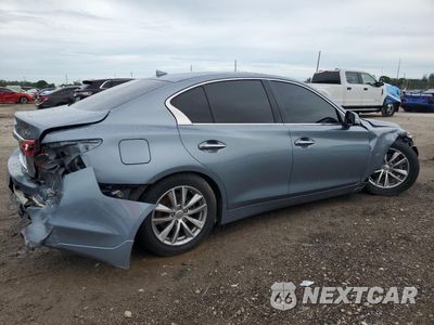 Trzecie zdjęcie samochodu z tyłu: 2015 INFINITI Q50 BASE VIN:JN1BV7AP4FM338696 - miniatura