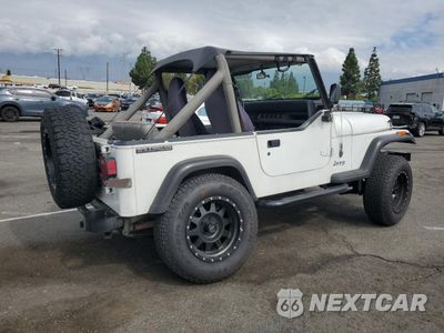 Trzecie zdjęcie samochodu z tyłu: 1989 JEEP WRANGLER / YJ VIN:2J4FY19E8KJ142279 - miniatura
