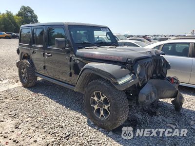 Czwarte zdjęcie samochodu z boku: 2018 JEEP WRANGLER UNLIMITED RUBICON VIN:1C4HJXFG4JW122470 - miniatura