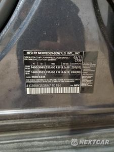 Zdjęcie 14 z 14 samochodu: 2011 MERCEDES-BENZ ML 350 4MATIC VIN:4JGBB8GB3BA710186 - miniatura