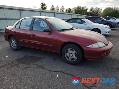 Czwarte zdjęcie samochodu z boku: 2000 CHEVROLET CAVALIER VIN:1G1JC5240Y7190371 - miniatura