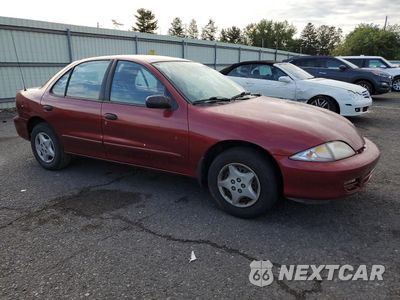 Czwarte zdjęcie samochodu z boku: 2000 CHEVROLET CAVALIER VIN:1G1JC5240Y7190371 - miniatura