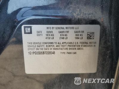 Zdjęcie 12 z 12 samochodu: 2011 CHEV CRUZE LT VIN:1G1PG5S95B7228548 - miniatura