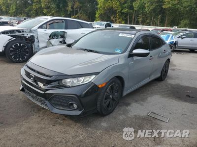 2018 HONDA CIVIC EX SHHFK7H50JU225615 - główne zdjęcie licytacji z USA - miniatura