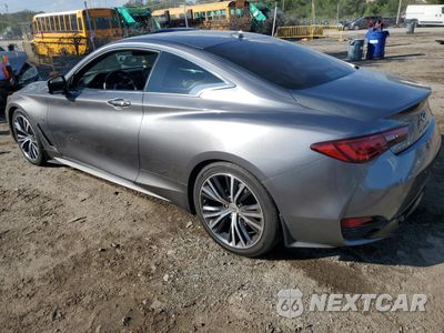 Drugie zdjęcie samochodu z przodu: 2018 INFINITI Q60 LUXE 300 VIN:JN1EV7EK1JM340250 - miniatura