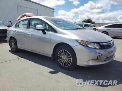 Czwarte zdjęcie samochodu z boku: 2012 HONDA CIVIC LX VIN:19XFB2F59CE386965 - miniatura