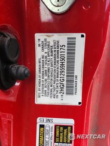 Zdjęcie 12 z 12 samochodu: 2009 HONDA CIVIC EXL VIN:2HGFG12959H501175 - miniatura