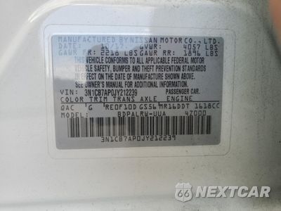Zdjęcie 12 z 13 samochodu: 2018 NISSAN SENTRA SR TURBO VIN:3N1CB7AP0JY212239 - miniatura